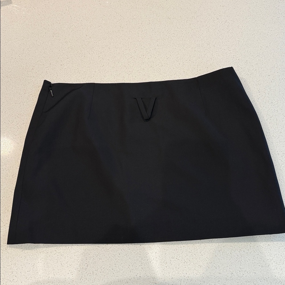 Versace Black Mini Skirt IT 44 US 8